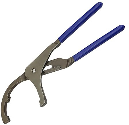 SVCEQZE Outil de retrait de filtre à huile, clé de filtre à huile réglable - Démontage du filtre en acier robuste,Extracteur de filtre à huile, outils de raccords de tuyaux, clé de filtre à eau,