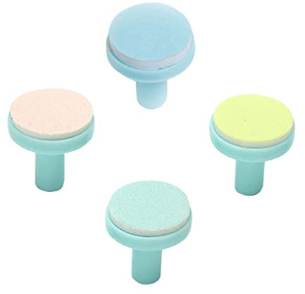FOMIYES 4pcs Baby Nail Trimmer Replacement Grinding Heads Electric Nail File Pads for Newborns Compatible