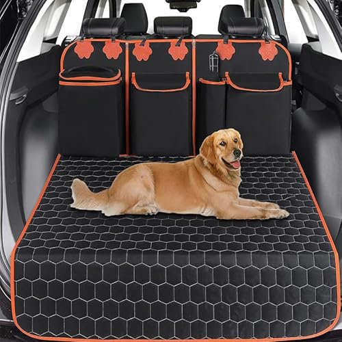 Kofferraumschutz Hund für Mini Counry Man F60, Kofferraum Schutzmatte Hund Kratzfest wasserdichte Hundematte für Auto-Kofferraum Leicht zu Reinigen,B