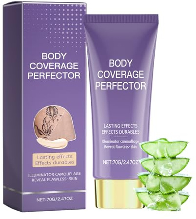 Protector de tatuaje en crema, 70 ml, cobertura corporal de belleza, perfecto para todo tipo de complexión, resistente al agua, corrector de alta cobertura, para todos los tonos de piel