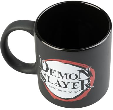 Grupo Erik: Demon Slayer manga|Tazza da colazione personalizzata 350 ml in ceramica dipinta a mano, gadget manga Demon Slayer, idea regalo anime