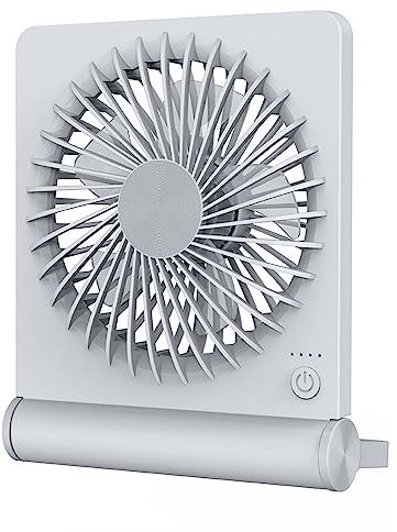 Batteria ricaricabile 2000 MAH, ventilatore da tavolo USB, potente ventilatore da tavolo super potente ventilatore elettrico silenzioso per ventilatore elettrico a parete ufficio