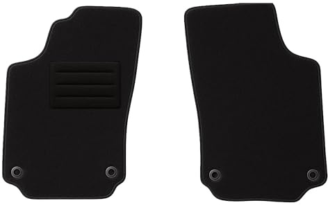 Motohobby Fußmatten passend für Opel Corsa C Schwarz 2-teilig | Automatten, maßgeschneidert, rutschfest, Schmutzschutz für jeden Tag, Polypropylen