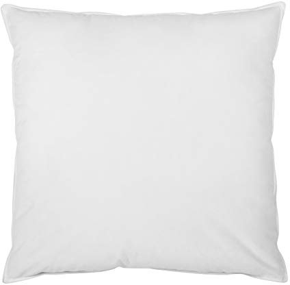 sleepling Daunenkissen Federkissen 80x80 cm, Kopfkissen, 100% Daunen & Federn, Kissen 80 x 80 cm, Bezug 100% Baumwolle, waschbar, Made in EU, Oeko-Tex