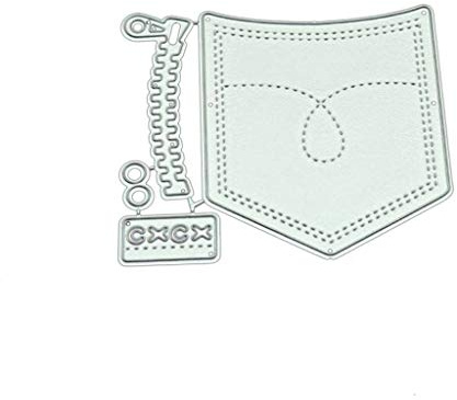 WuLi77 Tasche Stanzschablone Die Stanzen Zum Basteln Von Karten, Prägeschablone Für Scrapbooking, DIY Album, Papier, Karten, Kunst, Dekoration