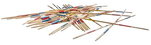 Eichhorn – Outdoor Mikado – bestehend aus 41 Spielstäben mit jeweils 50 cm Länge, inkl. Spielanleitung, aus Bambus, für Kinder ab 3 Jahren geeignet