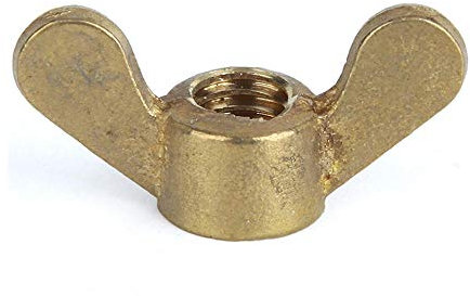 Dado ad alette in rame, dado in lingotto GB62, dado in rame serrato a mano, dado a griffa, M3M4M5M6M8M10M12-Compresse M10 * 2