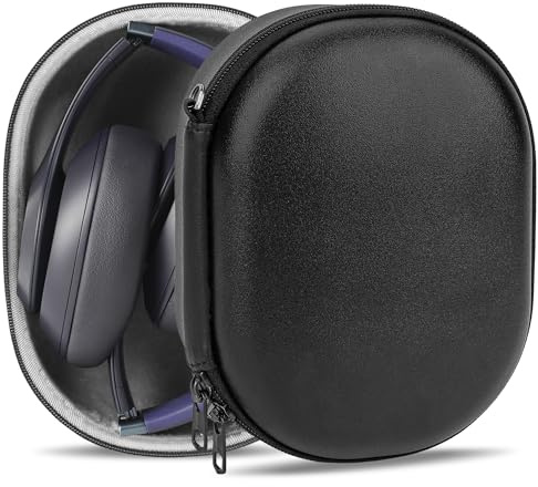 Geekria PRO Rugged Headphones Case Compatible with Beats Studio Pro/3/2, Hard Shell, Durable, Multi-Layer Protection Travel Carrying Bag (Black)