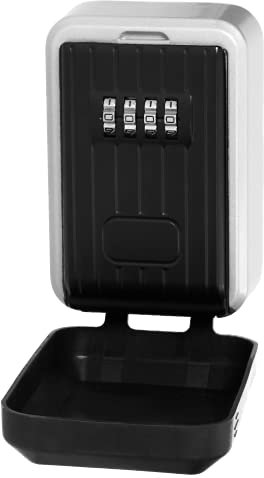 Virone Cassetta Portachiavi con Serratura a Codice 10.000 Combinazioni di Codici Possibili (con sportello)