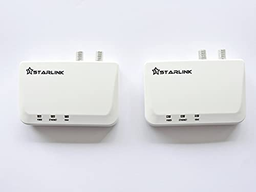MoCA 2.5 Ethernet Adapter, Full-Duplex Gigabit Ethernet, Pack de 2 (MN2525)