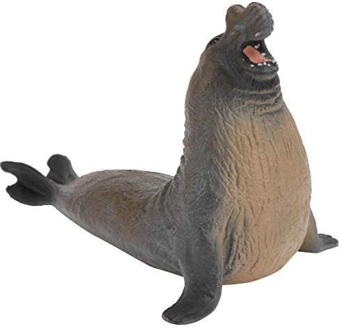 Figurine Éléphant De Mer en Plastique, Modèle Animal Réaliste pour Décoration Maison Et Jardin, Jouet Éducatif pour Enfants Et Collectionneurs