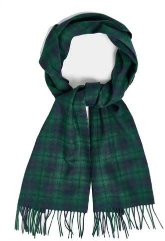 Gant PLAID CHECK WOVEN SCARF, FOREST GREEN, dunkel-grün( (338)), Gr. ONE