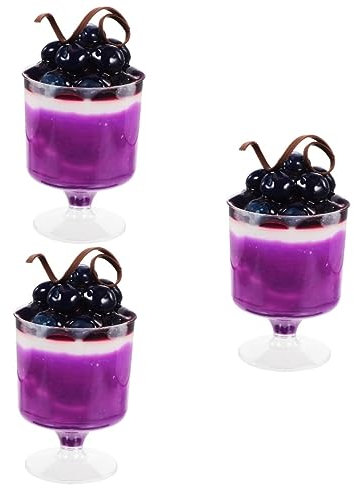OSALADI 3 Stücke Gefälschte Kuchen Ornament Home Dekore Simulation Pudding Prop Für Hochzeit Party Restaurant Decor