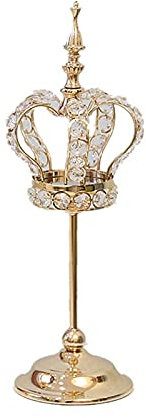 Kerzenhalterhalter Kristall Kerze Halter Stand Light Luxus Romantische Kerze Light Dinner Dekoration Kreative Wohnzimmer Dekoration Kerzenhalter Kandelaber (Size : M)