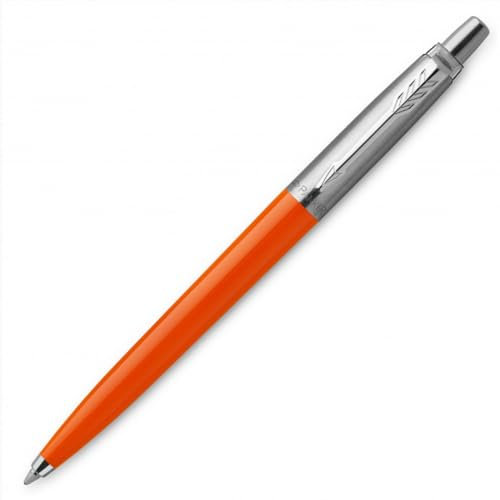 Newell Brands Parker Jotter Originals Kugelschreiber, orange-blaue Tinte, feine Spitze