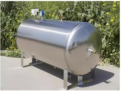 25 40 50 60 80 130 Gal Large Capacity Horizontal Well Water Pressure Tank, Stainless Steel Pressure Tank Installation Kit for Well Pump/ Water Systems, Pressurized Water Storage Tank ( Size : 79.2Gal/