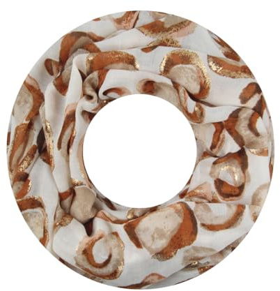 Majea Damen Loop Schal Schlauchschal Halstuch (880025)