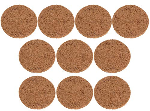Sosoport Tappetino Nido Accessori per Nidi di Uccelli per Piccioni in Fibra di Cocco Marrone Set 10 Pezzi Leggero e Riutilizzabile per Allevamenti e Negozi di Animali