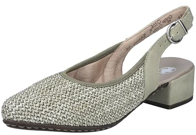 Rieker Escarpins 47060 pour Femme, Vert, 38 EU