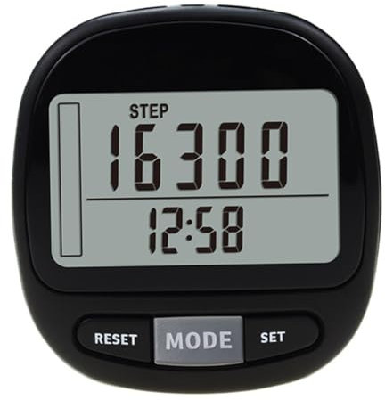BESPORTBLE 1satz Pedometer Mit Lanyard Tragbarer Schrittzähler Für Outdoor-aktivitäten Präzise Schrittzählung Und Kalorienüberwachung Einfach Zu Bedienen Für Altersgruppen