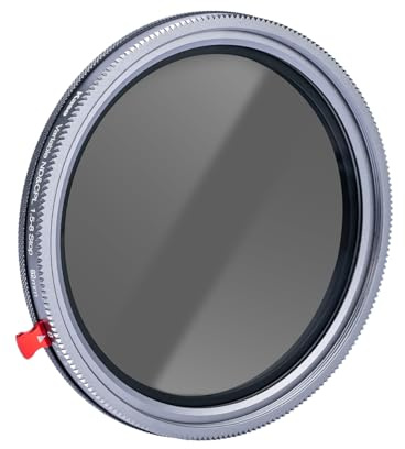 Kase Filtre à visser CPL/Vari ND Combo 1,5-8 Stop ND3 à ND236 Verre optique (82 mm)