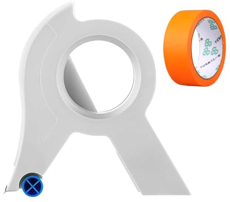 rongweiwang Applicateur de ruban de masquage pour projets de peinture propres, applicateur de ruban de masquage Candeon, applicateur de ruban pour peintres ABS, C