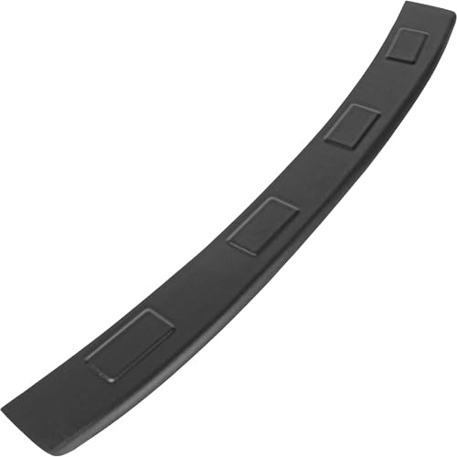 RECAMBO Ladekantenschutz ABS-Kunststoff - kompatibel für Volvo V60 I/BJ 2010-2018 - robust & passgenau - optimaler Schutz für die Stoßstange