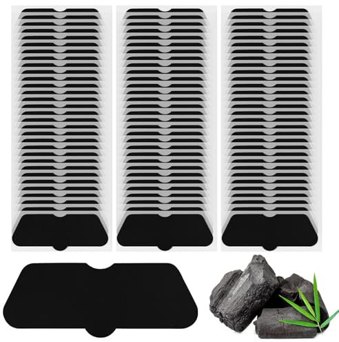 Mitesserentferner Stripes,100 Stück Mitesser Strips mit Natürliche Bambuskohle,Nose Strips Blackhead,Tiefenreinigende Mitesser zum Entfernen von Mitessern und zum Freimachen verstopfter Poren