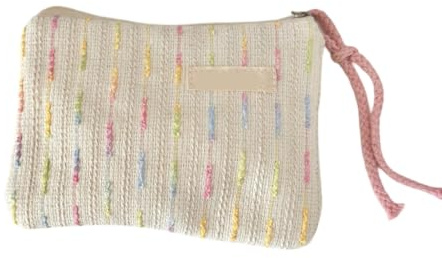Ddujbtp Trousse de toilette portable pour rouge à lèvres pour garder votre collection de maquillage propre et accessible pour les femmes élégantes, Lait blanc, Organiseur de sac