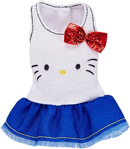 Barbie Fashions Hello Kitty Ruffled Tank With Red Bow
