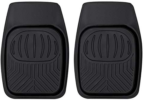 UKB4C fits Toyota Hilux Deep Tray Rubber Floor Mats Heavy Duty Mud Mats Set of 2