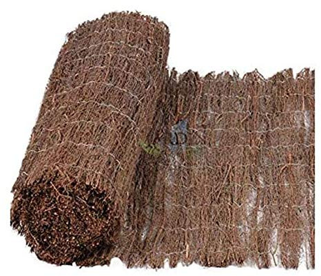 Suinga - Importiertes Heidekraut-Netz 1 x 5 Meter, 65% Abschirmung, 0,7-1 kg/m2, für Terrassen, Gärten und Grundstücksabgrenzungen.