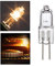 mementoy Bombilla halógena G4 de 20 W, 500 grados, resistente al calor, para horno y microondas (4 unidades)