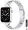 GEARYOU Metall Armband Kompatibel mit Apple Watch Armband 40mm 38mm 41mm 42mm (Series 10),Slim Edelstahlarmband Kompatibel mit iWatch Serie 10/9/8/7/6/5/4/3/2/1, SE (38mm 40mm 41mm Silber)