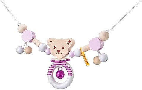 Wagenkette rosa, 63 cm, Steiff by Selecta