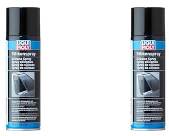 LIQUI MOLY Spray de silicona | 300 ml | Spray de servicio | 3310 (Paquete de 2)