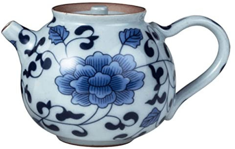 Healeved Chinesische Teekanne Aus Keramik Kleine Teekanne Im Vintage-stil Mit Griff Für Heimgebrauch Hitzebeständig Und Langlebig