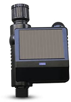 WiFi-Sprinkler-Controller, Solar W-LAN Wässerung Timer Ball Ventil Garten Smartbewässerung Controller Automatisches Bewässerungswassertimer Smart Watering System (Color : Only Controller)