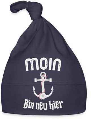 Moin Bin Neu Hier Geburt Baby Hamburg Anker Baby Bio-Mütze