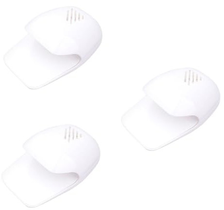 MERRYHAPY 3St Nageltrockner für Salon Nagellüftertrockner Salon-Maniküre-Werkzeug Zubehör für Nageldekorationen nagellacktrockner nail dust collector Nagel-Fans Nageltrockner Werkzeug Weiß