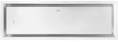 Gurari GCH 974 WH 90 Diamond Dunstabzugshaube Deckenhaube 90 x 30 cm 850m³/ h Weiß