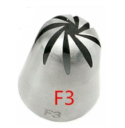 MIONGKI Set di Punte per Pasticceria, Grandi Dimensioni, in Acciaio Inox, per Decorare Cupcake, Torte e Dolci.