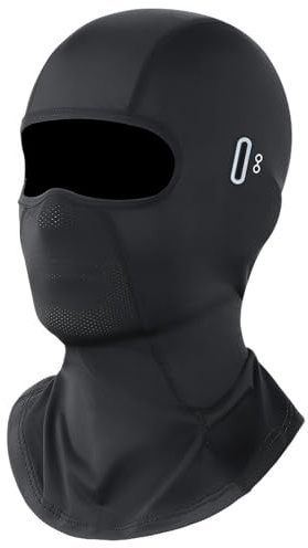 Passamontagna Moto Estivo, Sottocasco Balaclava Fodera per Casco Ciclismo Moto Guida Uomo Donna Caratteristiche Traspirante di Protezione Leggere Respiranti Asciugatura Rapida Taglia Universale