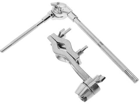 FUNOMOCYA Soporte Para Cencerro Para Kit De Batería Soporte Para Platillos Splash Abrazadera Para Montaje De Platillos Cencerros Para Hardware De Batería