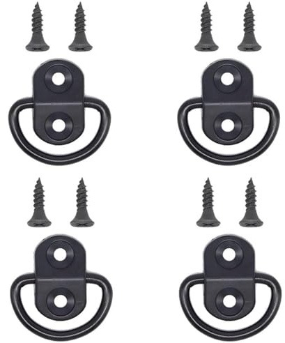 Reti per auto 4 Set Di Ganci Pavimento Per Rete Carico Baule Posteriore Rete Pavimento Carico Gancio Fissaggio Anello Di Fissaggio Rete Schermo Piatto Rete Bagagliaio Auto