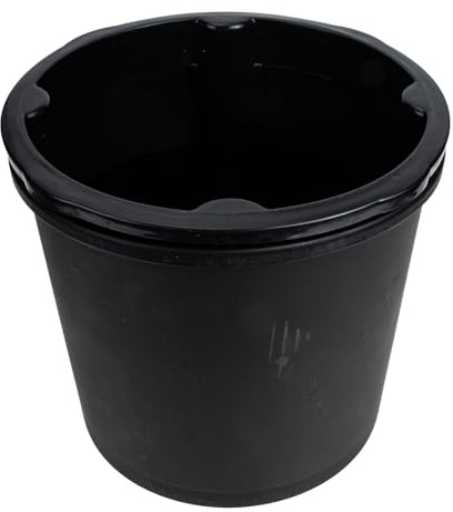 VALICLUD Secchio per la Crescita delle Piante in PP Nero Vaso Pratico e Durevole per Coltivazione Patate e Arachidi Contenitore Multiuso per Giardinaggio Domestico Dimensioni 29X265X24