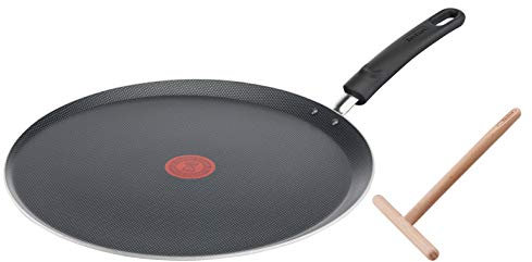 Tefal EASY COOK AND CLEAN Poêle à crêpe 34 cm + répartiteur Galettière antiadhésive Compatible Tous Feux Sauf Induction B5549712