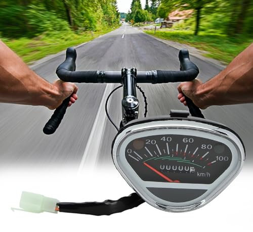 TKSE Fahrradtachometer, HD-Tacho mit großem Bildschirm, Fahrradcomputer Tachometer Kilometerzähler Zubehör Passend Für DAX Bike CT70 Fahrrad 100 Km/h