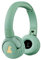 POGS Drahtloser Bluetooth Kinderkopfhörer | The Gecko 2 | Faltbarer robuster Kinderkopfhörer ab 3 Jahren | Lautstärkebegrenzung 70-85 dB | Mikrofon | On-Ear | Drahtlose Musik-Sharing-Funktion (rGrün)