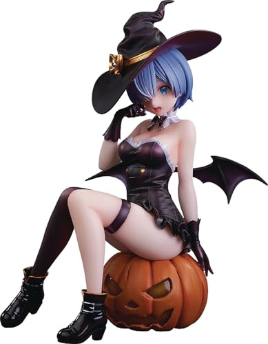 KADOKAWA Re:Zero -Starting Life in Another World- REM (Phantom Night Wizard Ver.) 1:7 Scale PVC Figure